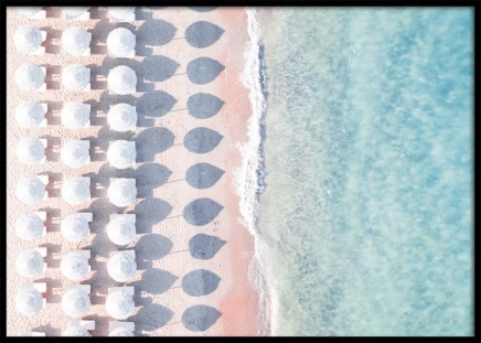 White Umbrellas Poster i gruppen Posters / Naturmotiv hos Desenio AB (10632)