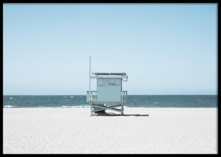 Beach Tower Poster i gruppen Posters / Naturmotiv hos Desenio AB (10780)