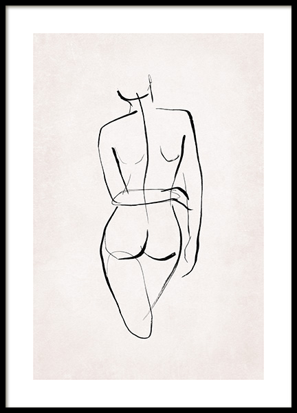 Female Sketch No1 Poster