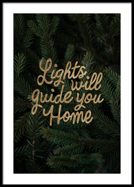 Lights Will Guide You Home Poster
