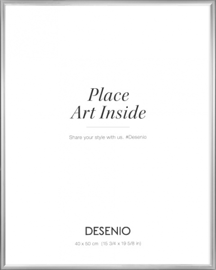 Metallram silver, 40x50