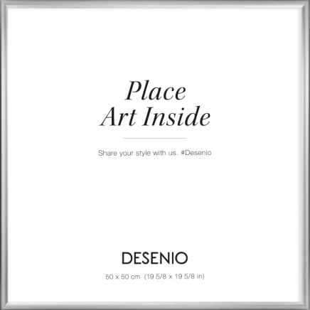 Metallram silver, 50x50