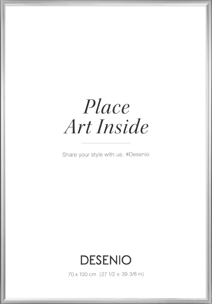 Metallram silver, 70x100