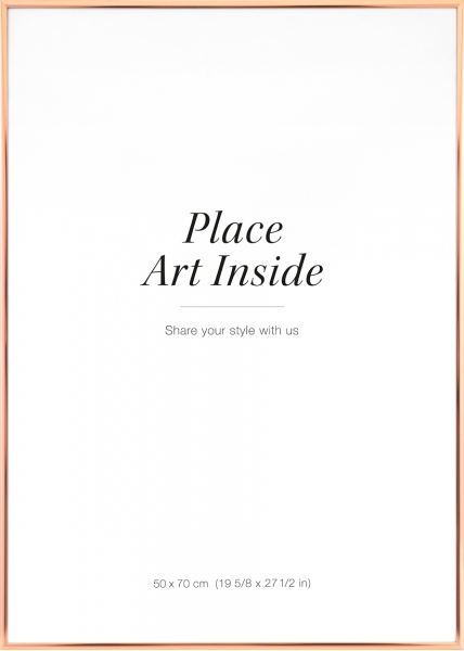 Metallram koppar, 50x70