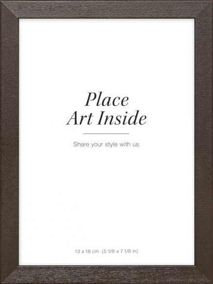 Mörk träram, 13x18