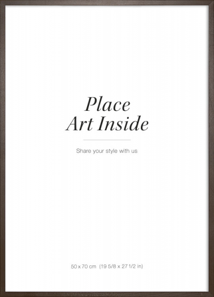 Mörk träram, 50x70