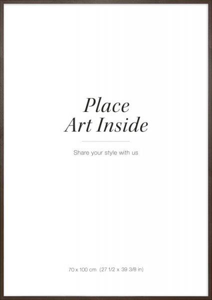 Mörk träram, 70x100