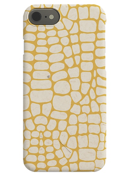 Hypnotic Yellow iPhone Case