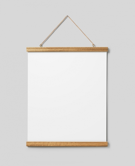 Posterhängare ek 41 cm, magnetfäste i gruppen Tillbehör / Posterhängare hos Desenio AB (PHE41)