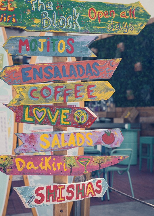 Coffee & Love Poster / Fotokonst hos Desenio AB (10700)