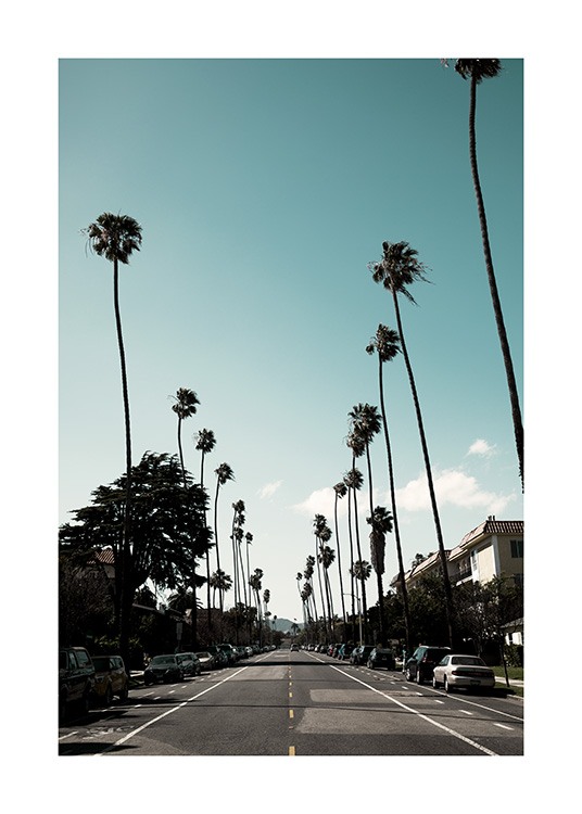 Street of Los Angeles Poster / 50x70 cm hos Desenio AB (10785)