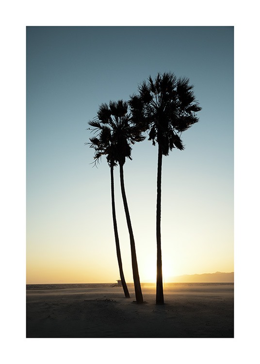 Los Angeles Sunset Poster / Tropisk hos Desenio AB (10786)