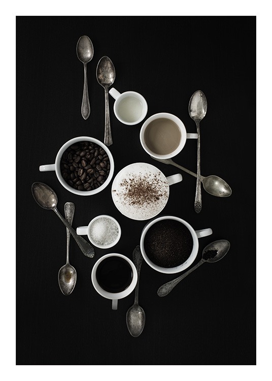 Coffee Still Life Poster / Kökstavlor hos Desenio AB (10823)