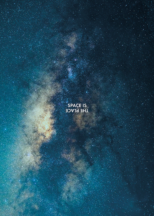 Space is the Place Poster / Naturmotiv hos Desenio AB (11169)
