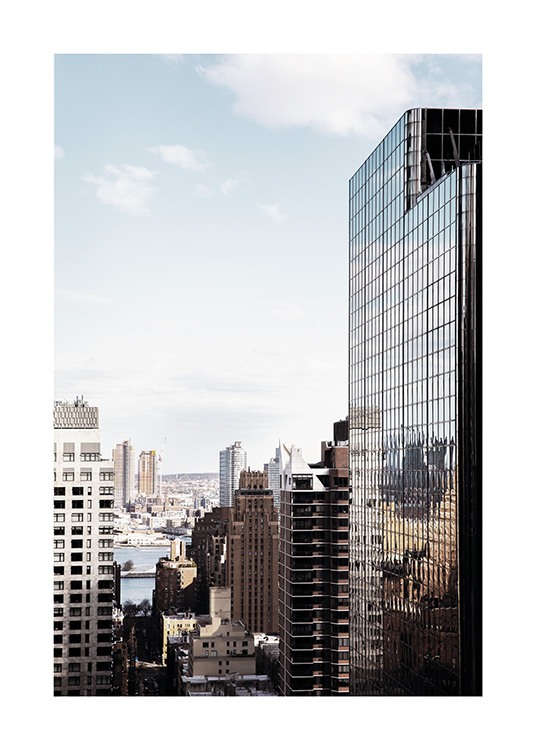 NYC Skyscraper Poster / Fotokonst hos Desenio AB (11325)
