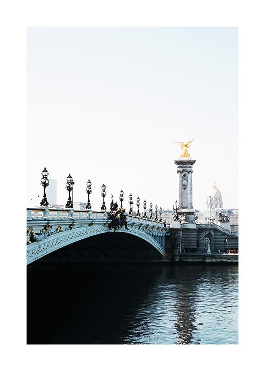 Pont Alexandre III Poster / Fotokonst hos Desenio AB (11336)