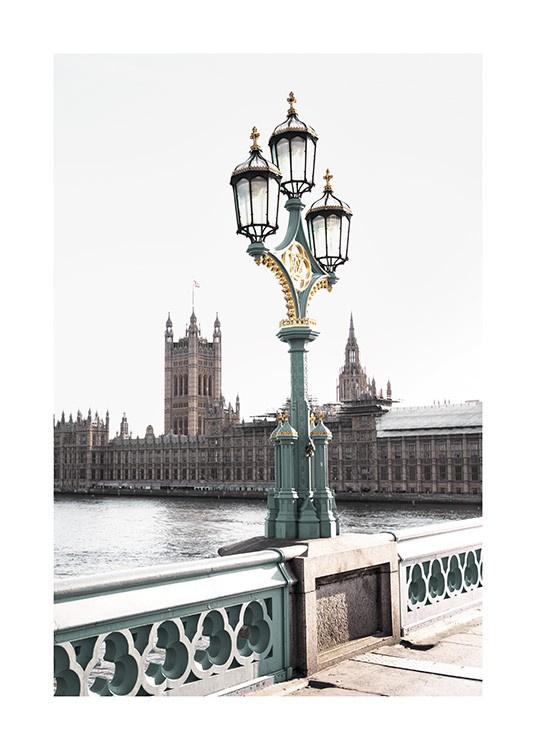 Westminster Bridge Poster / Fotokonst hos Desenio AB (11354)