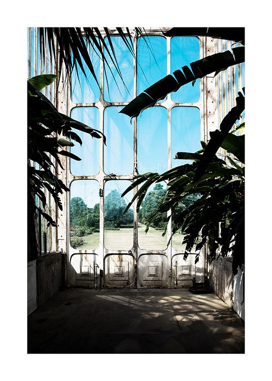 Window in Kew Garden Poster / Fotokonst hos Desenio AB (11592)
