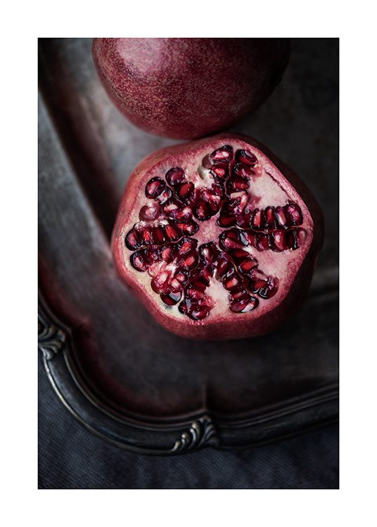 Pomegranate Star Poster