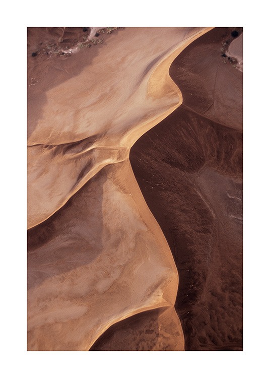 Sand Formations Poster / Naturmotiv hos Desenio AB (12399)