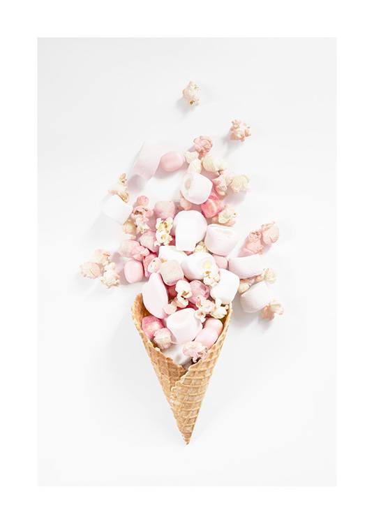 Candy Cone Poster