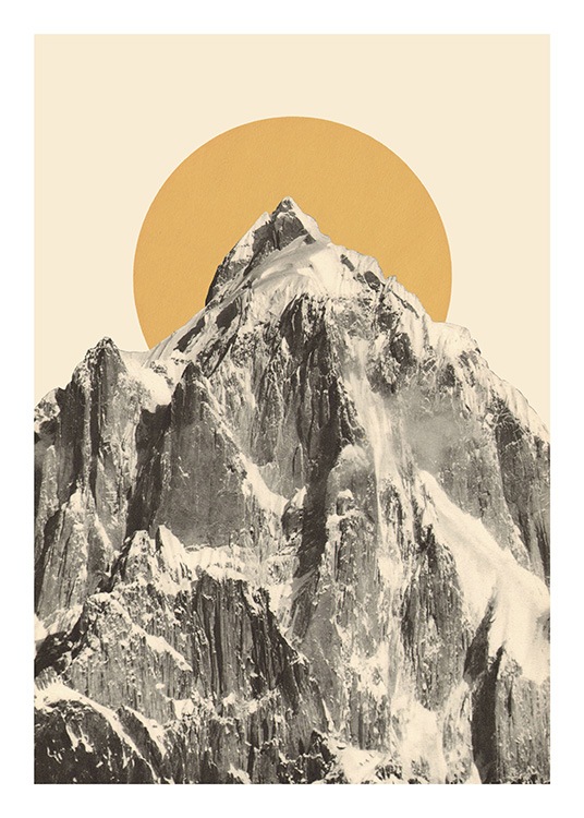 Mountainscape No2 Poster / Retro & vintage hos Desenio AB (13923)