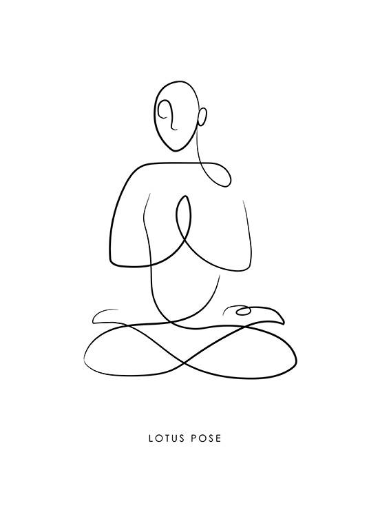 – En illustration av Lotus-ställningen