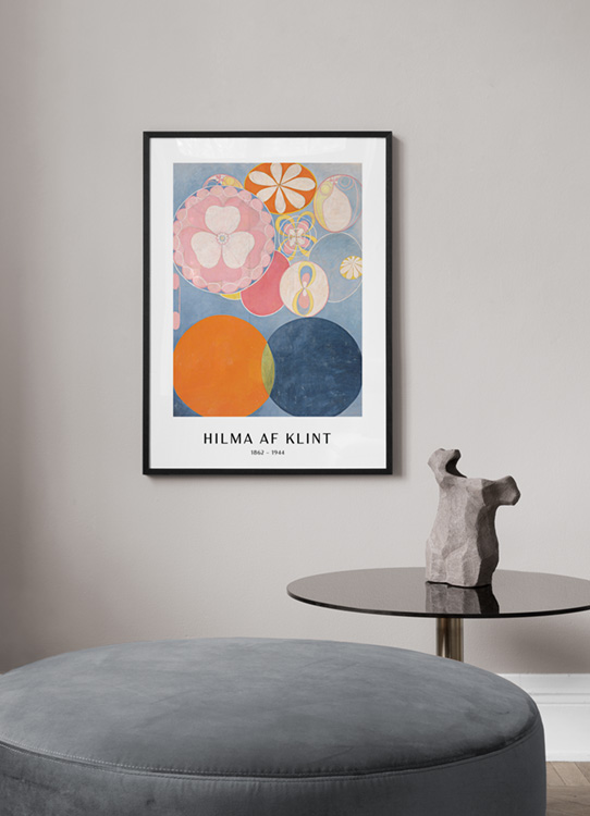 Hilma af Klint The Ten Largest, Childhood, No. 2 Poster