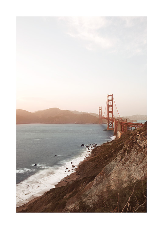 – Poster av Golden Gate Bridge