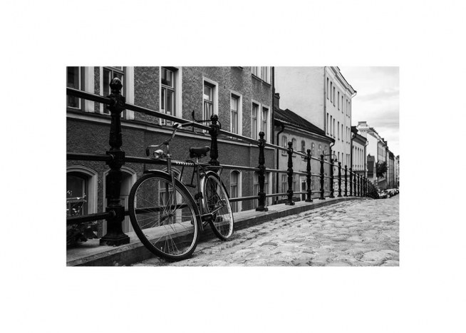 Stockholm Street View Poster / Arkitektur hos Desenio AB (2869)