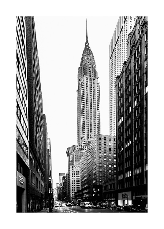 Streets Of New York Poster / Svartvita hos Desenio AB (3297)