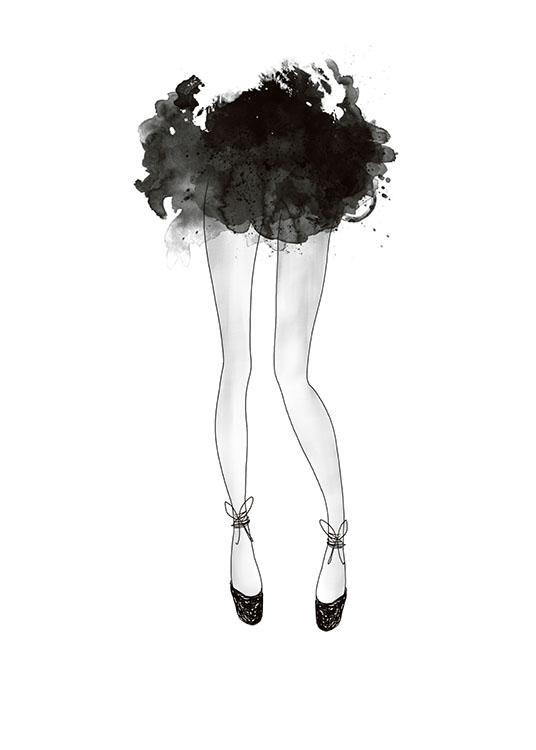 Ballerina Poster / Fashion  hos Desenio AB (7764)