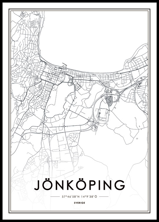 Karta över Jönköping | Karta