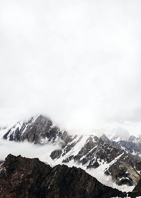 Mountain Tops Poster