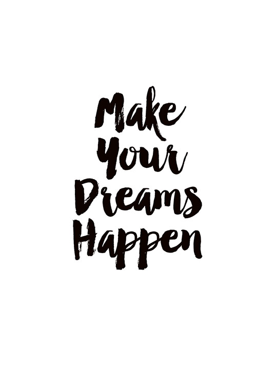 Make Dreams Happen Poster
