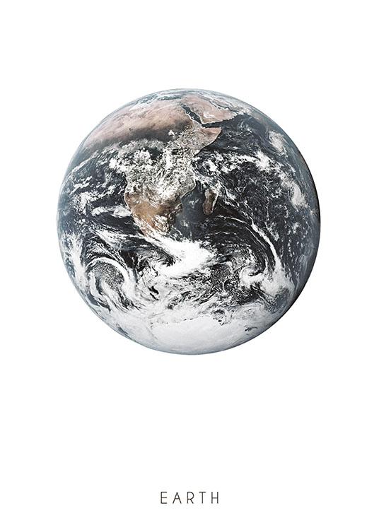 Earth Poster / Rymd & astronomi hos Desenio AB (8211)