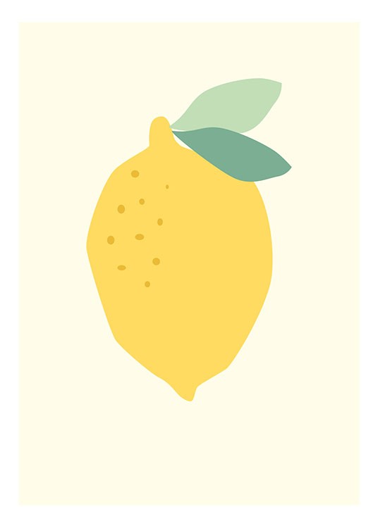 Lemon Poster / Barntavlor hos Desenio AB (8464)