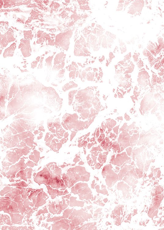 Pink Sea Foam Poster / Fotokonst hos Desenio AB (8485)