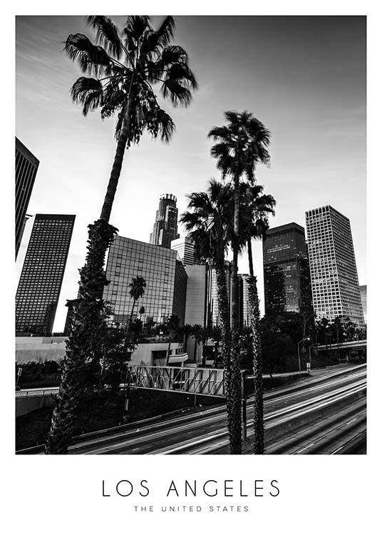 Los Angeles Poster / Fotokonst hos Desenio AB (8916)