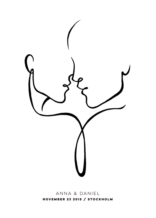 Almost Kiss Personal Poster