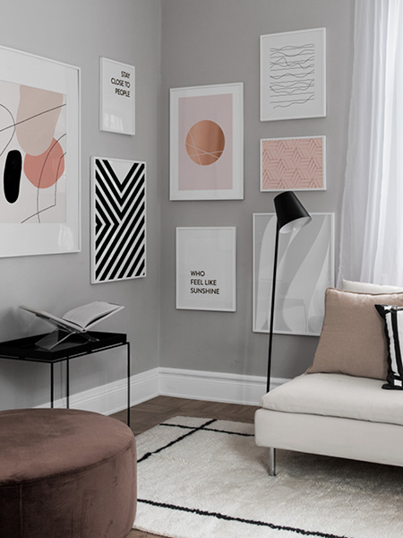 Grafisk designposters och grafiska prints från Desenio