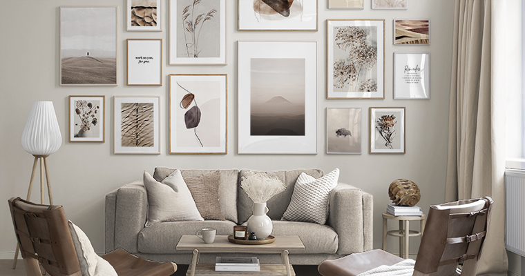 Wall Art With Scandinavian Design Art Pictures From